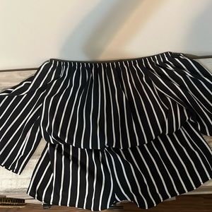 Off the shoulder romper